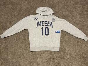 Official AFA Argentine Football Association Lionel Messi 10 Pullover Hoodie